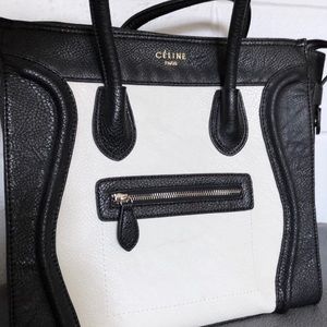 Céline Paris mini luggage tote